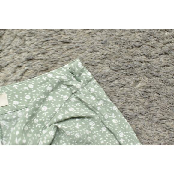 NEW Loft Women's Green Floral Rayon A-Line Skirt Size 6 Zip - Picture 5 of 7